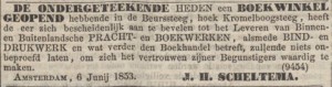 Algemeen Handelsblad 6 juni 1853